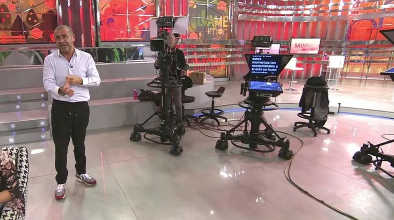 El emotivo mensaje de Jorge Javier a su equipo en estos duros momentos: «Esta no es la televisión que conocemos»