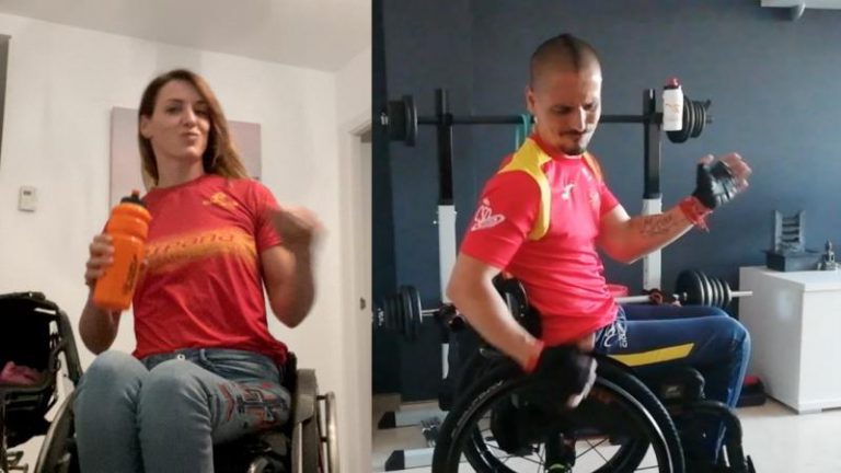 Deportistas paralímpicos interpretan su particular ‘Resistiré’ desde casa