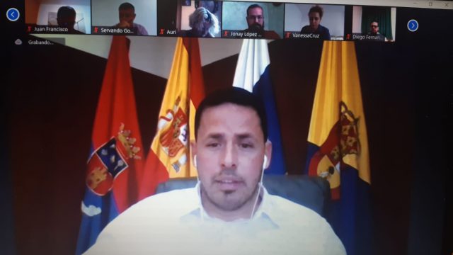 Durante La Videoconferencia Héctor Suárez
