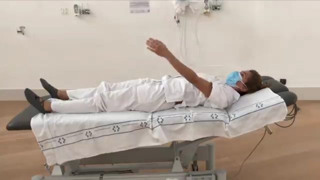 Ejercicios video fisioterapia HUC