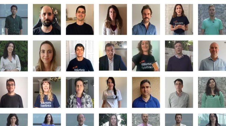 5.200 Empleados de Telefónica de España destinan más de  600.000 € de sus cheques comida a los Bancos de Alimentos