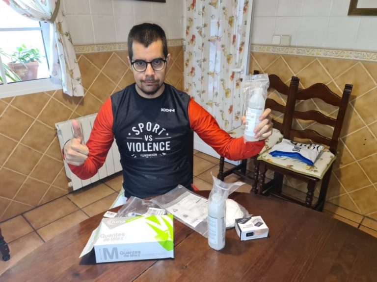 Gel, mascarillas, guantes, pulsioxímetro….y a entrenar