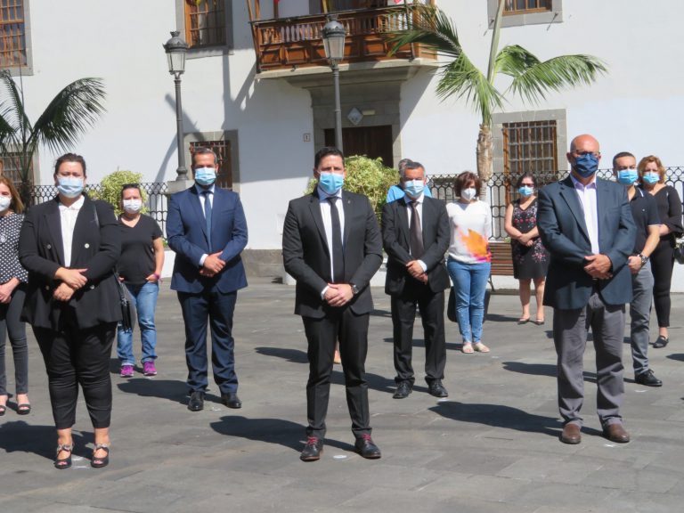 Telde se une al Minuto de Silencio por las victimas del COVID-19
