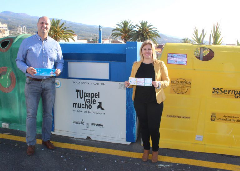 Granadilla de Abona supera con éxito la media de Canarias en la recogida selectiva por parte de la población