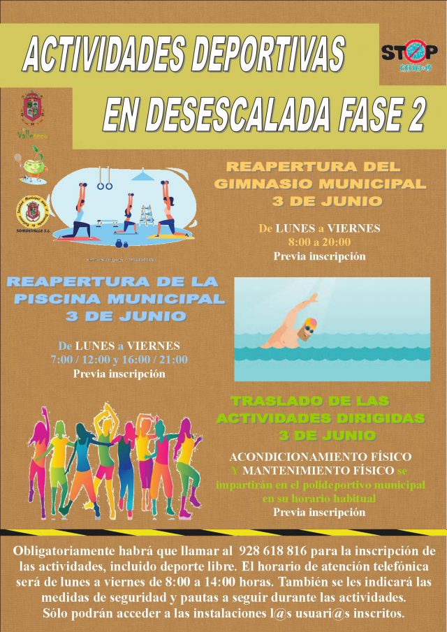 gym y piscina COVID 19
