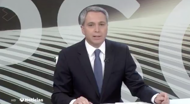 El ‘zasca’ de Vicente Vallés a Podemos durante el informativo