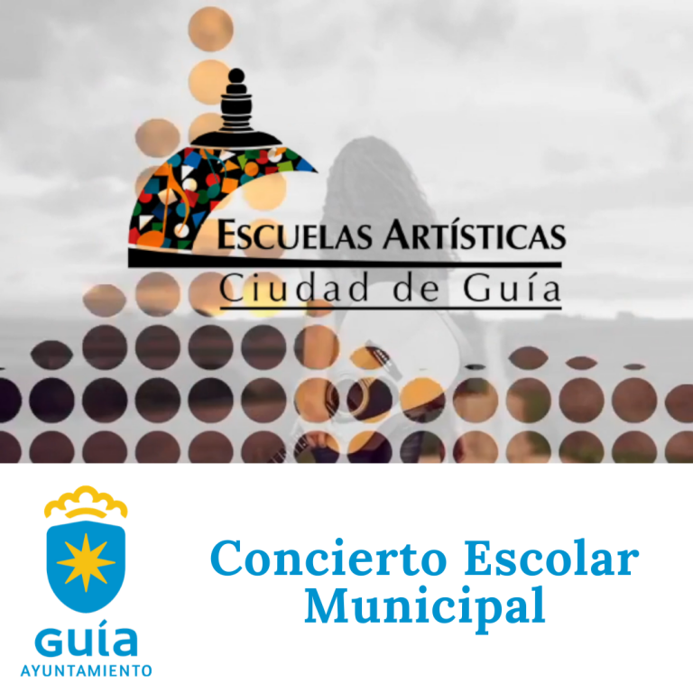 El profesorado de las Escuelas Artísticas Ciudad de Guía pone el broche al curso con el tradicional espectáculo final  para disfrutar desde casa