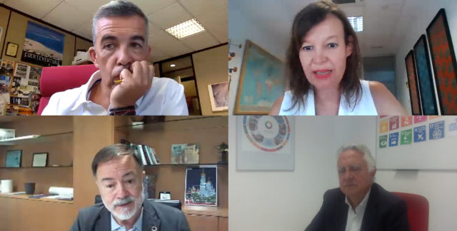 Captura Webinar Turismo Sotenibilidad