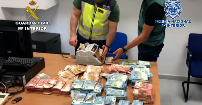 Desarticulada una peligrosa organización criminal dedicada al tráfico de hachís a nivel internacional