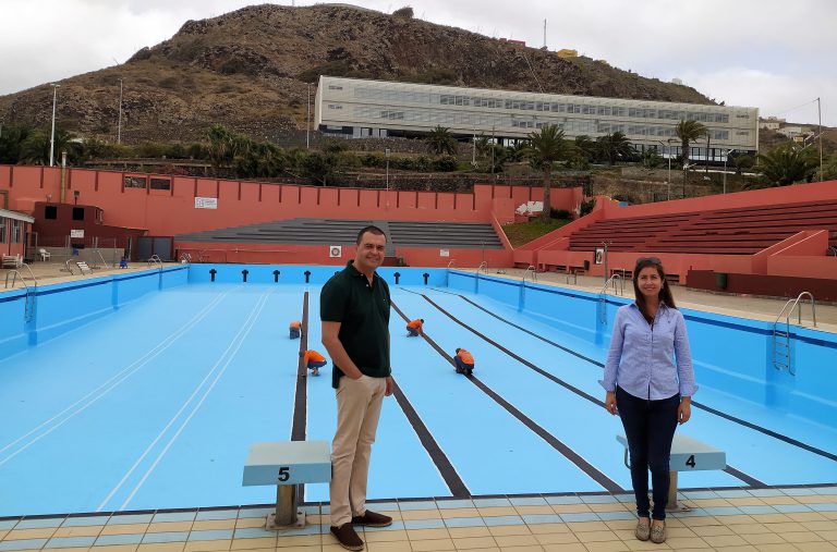 Las piscinas municipales de Guía se reabren a finales de este mes de julio totalmente remozadas