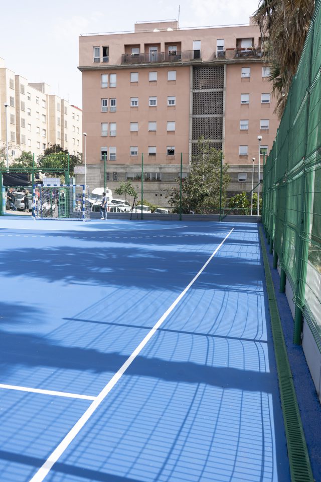La Alcaldesa De Santa Cruz De Tenerife Inaugura Las Canchas De Santa Clara Después De Culminar Su Rehabilitación 1 Santa Clara Después