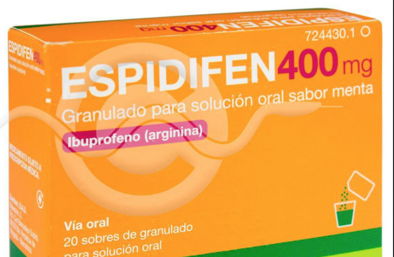 Sanidad retira un lote de Espidifen por la 