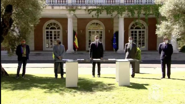 El Gobierno aprueba un paquete de 50.000 millones para mantener el empleo, el plan Renove 2020 y medidas para apoyar al sector turístico