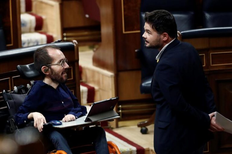 Echenique dice que tramitar indultos por el procés da «urticaria» a los del «¡A por ellos!»