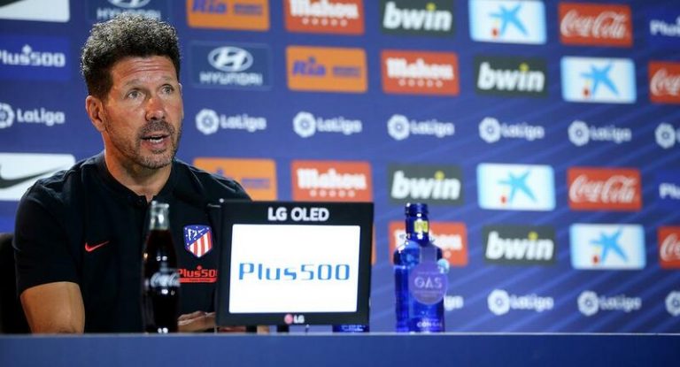 Simeone: «En Suárez encontré lo que necesitamos, ilusión y ganas de estar aquí»