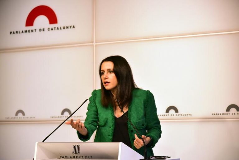 Arrimadas celebra la inhabilitación de Torra: «Se hace justicia y gana la libertad»