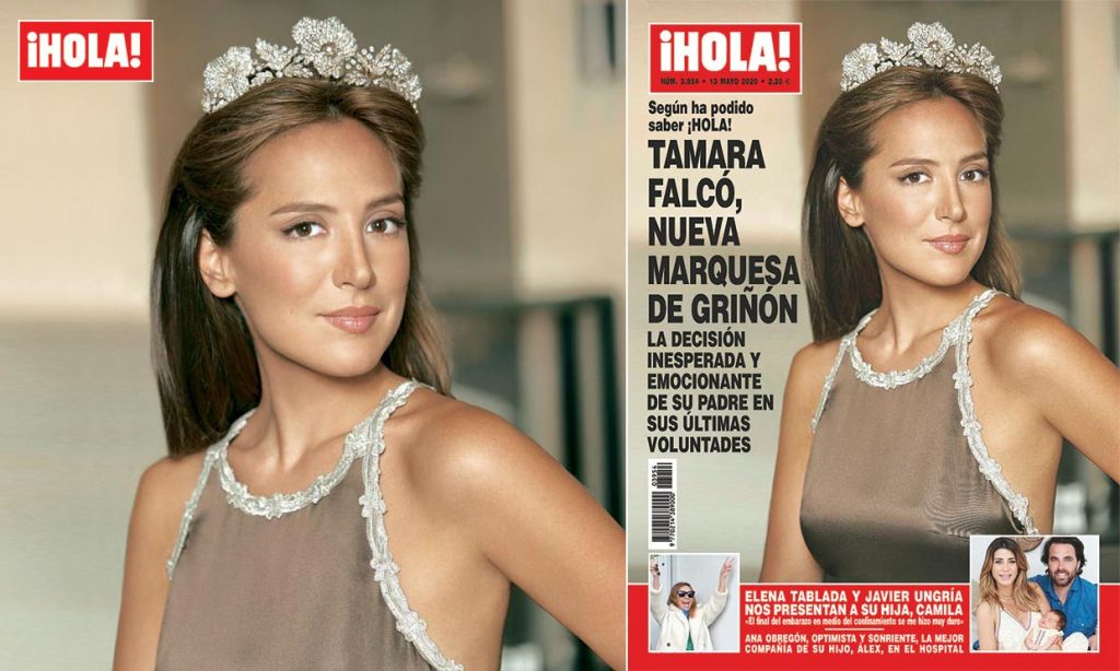 tamara falcó en hola