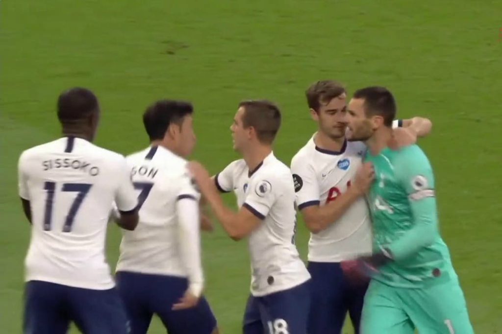 Del Mismo Equipo Y A Puños... Son Y Lloris La Lían Parda (Vídeo) 1 Son Y Lloris