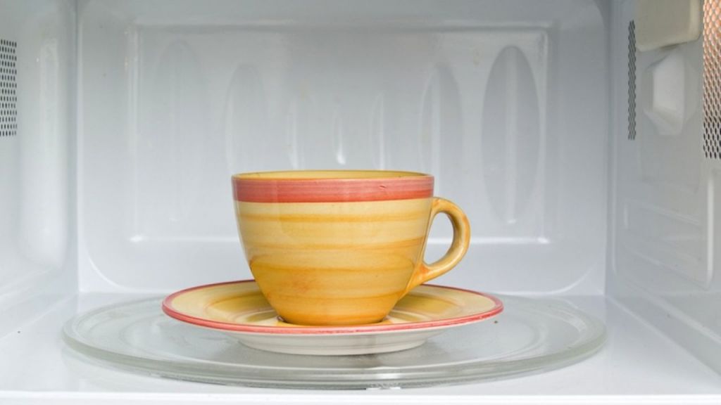 microondas y el té