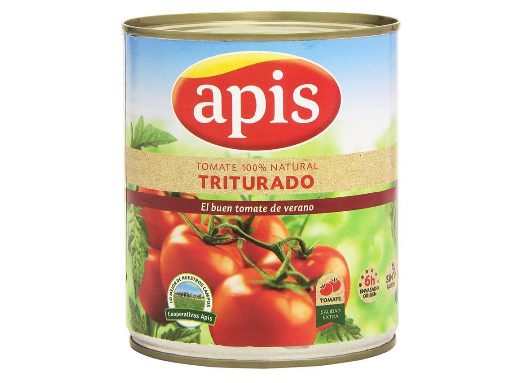 Tomate 100 % Natural Triturado Apis