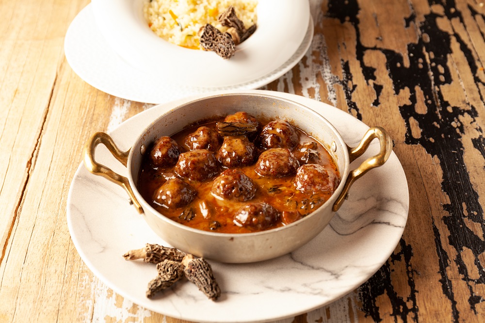 Albóndigas Con Colmenillas