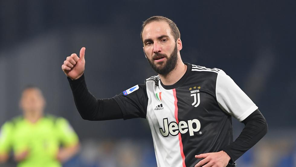 Higuaín Con La Camiseta De La Juventus