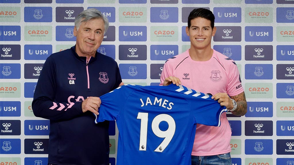 Real Madrid / James Rodríguez / Everton