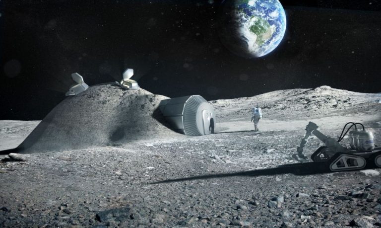 Realizan las primeras mediciones de los niveles de radiación en la Luna