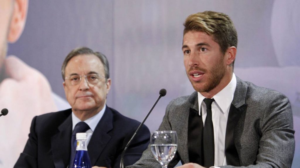 Sergio Ramos Y Florentino Pérez