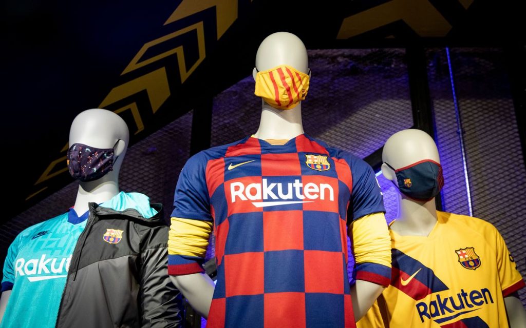 Así Son Las Mascarillas De Messi Y Compañía Que Debes Llevar Si Eres Fan Del Barcelona 1 Mascarillas