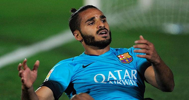 Douglas, Vidal, Cillessen, Bartomeu, FC Barcelona