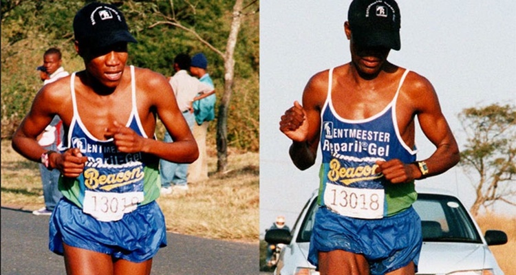 Deportistas Moetsoneng Ultra Maratón Sudáfrica