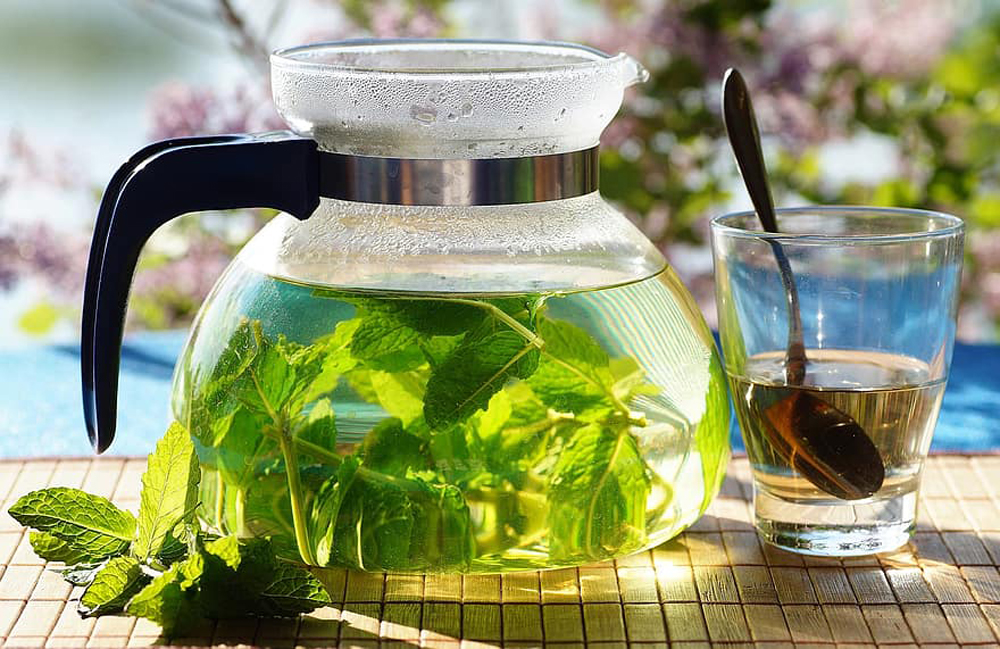 Fresh Mint Tea Herbal Drink Tickets Healthy Refreshing Hot