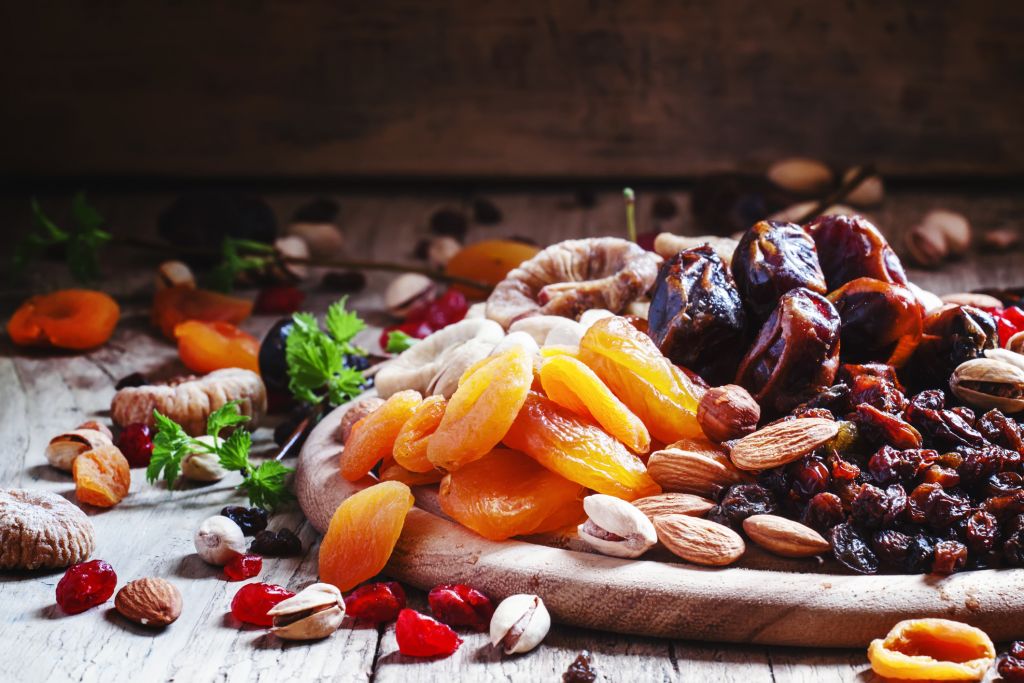 frutas deshidratadas