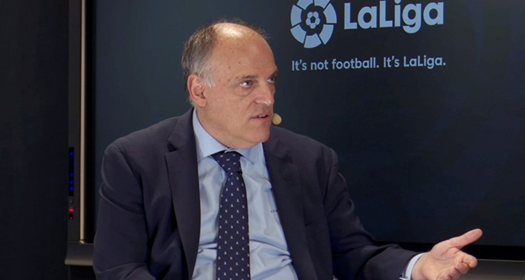 Javier Tebas, Problemas, Deportivo