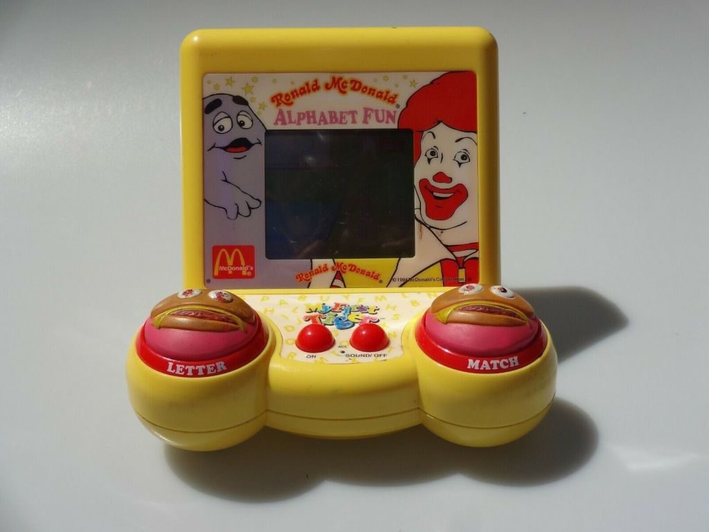 Juego Ronald Mcdonald Alfabeto 