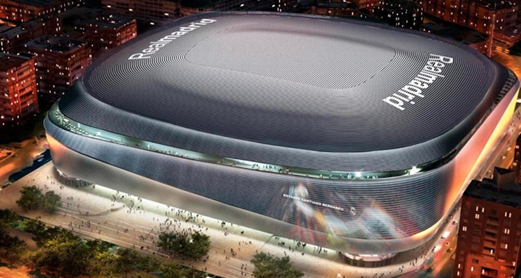 Nuevo Santiago Bernabéu, Estadios Fútbol