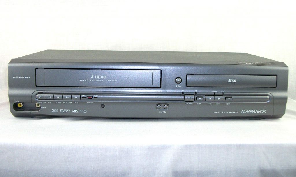reproductor vhs dvd