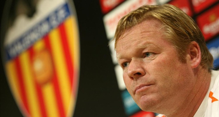 Valencia Ronald Koeman Fc Barcelona