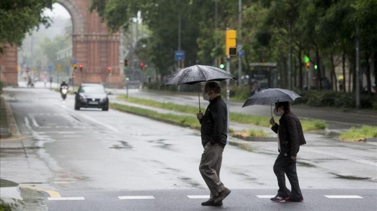 Cuatro provincias estarán este martes en alerta amarilla por fuertes lluvias