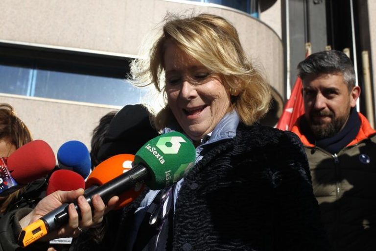 Aguirre desvela que Villarejo le citó para explicarle que el Gobierno del PP quería darle «un susto»