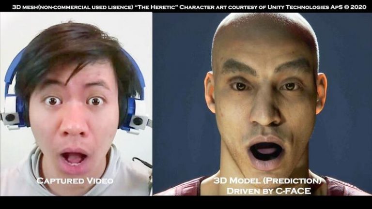 C-Face, los auriculares que detectan expresiones faciales hasta con mascarilla