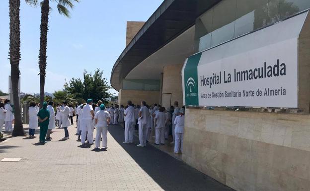 Declarado un nuevo brote en el Hospital La Inmaculada de Huércal Overa