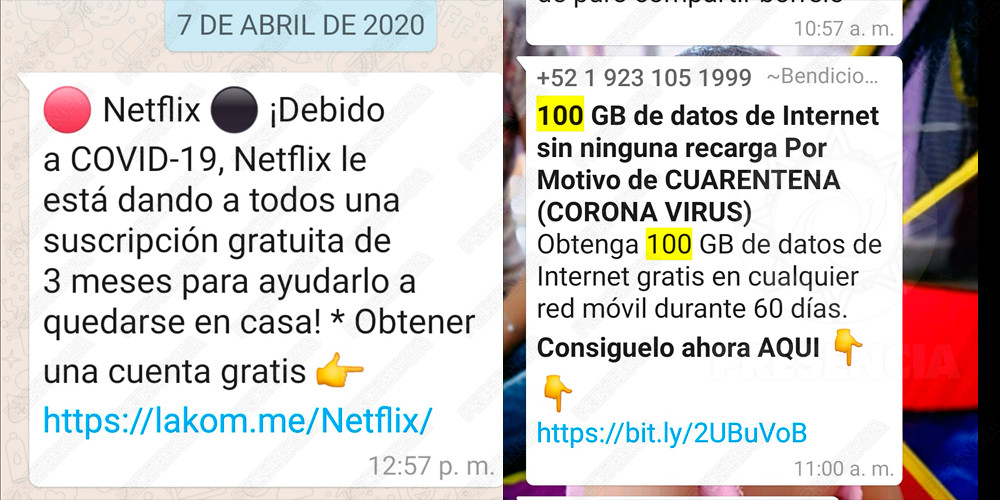 Cómo saber si te han enviado un mensaje ‘falso’ en WhatsApp