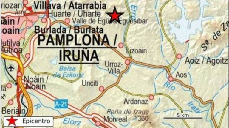 Continúan los terremotos en Navarra con más de una veintena de temblores