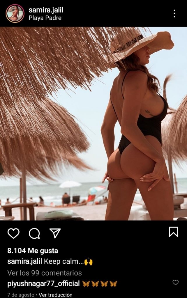 Samira, la explosiva chica de MYHYV que coqueteó con Bartra y Benzema |  Pag: 2