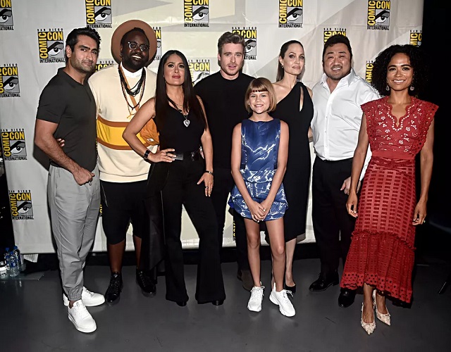 'Los Eternos' reparto Marvel