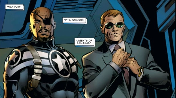 Comic Nick Fury