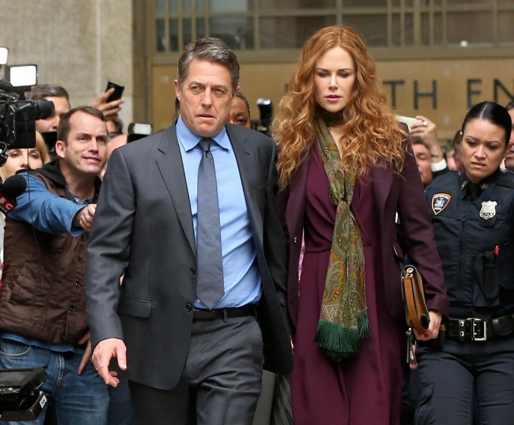 Nicole Kidman y Hugh Grant en The Undoing