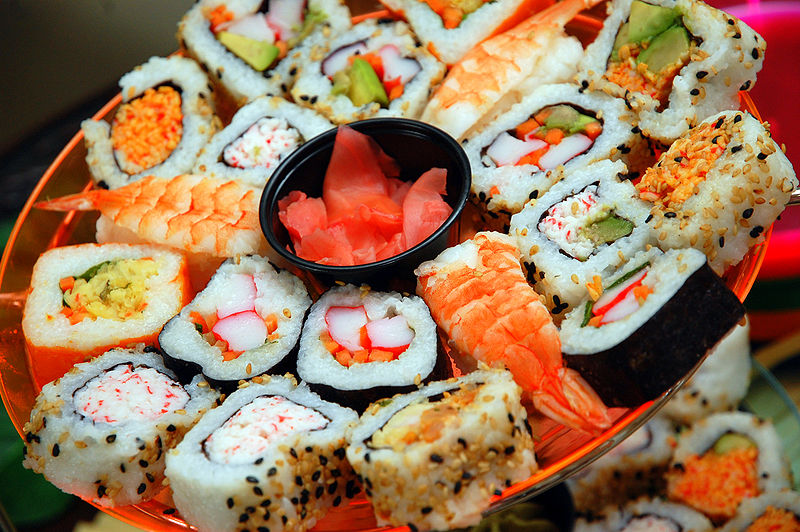 Un Momento Especial A Través Del Sushi